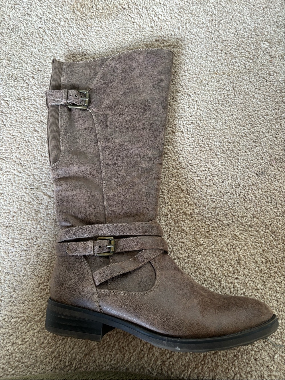 Baretraps Alysha Faux Leather Tall Boots